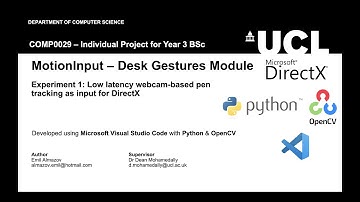 MotionInput - Desk Gestures Module