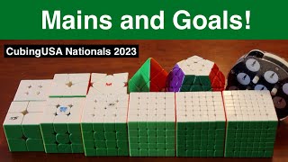 Mains and Goals for CubingUSA Nationals 2023!