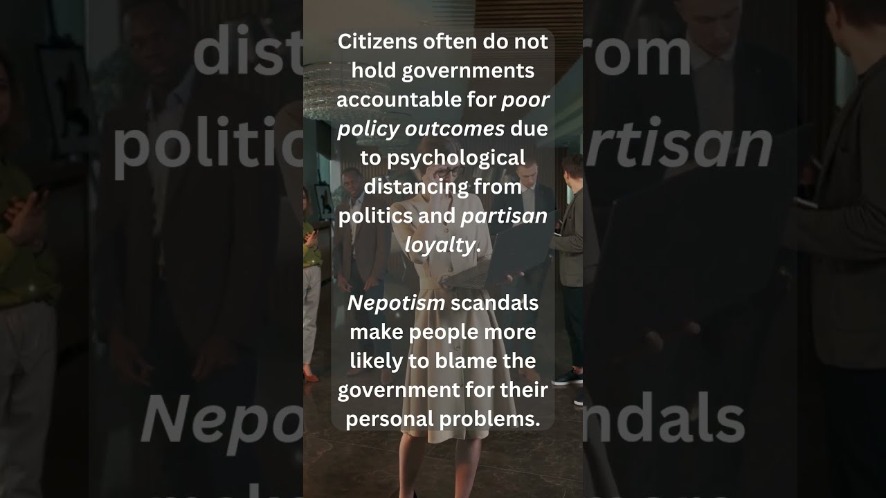  Corruption Nepotism Politics Scandal Research Shorts