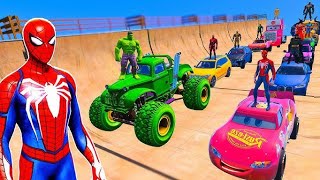 Superhero Car Stunts Mega Ramp Racing - Impossible GT Car Driving Tracks 3D - Android GamePlay #4 screenshot 3
