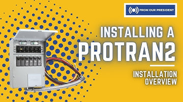 From our president: Our Generator Transfer Switch