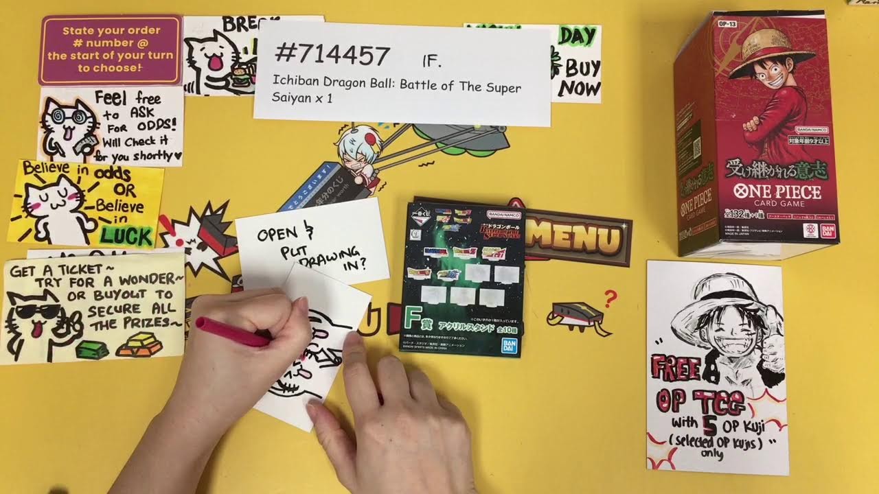 Otaku House LIVE Kuji : “One Piece Ex Devils Vol. 3 Ichiban Kuji NEW!” (Part 1)