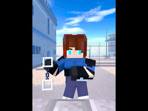 4 Friends Police Outfits 🤯😎 - Minecraft Animation#shots