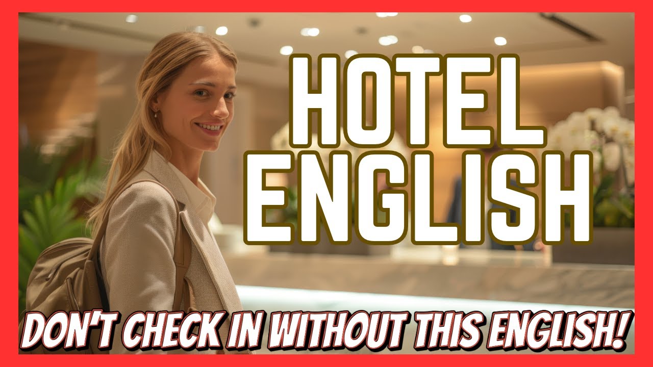 Travel English At a Hotel! English conversations for making