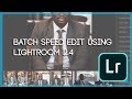 Sped Up Batch Photo Edit Using Adobe Lightroom 2.4