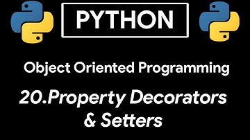 Property Decorators , Setters In Python OOPS Tutorial 20
