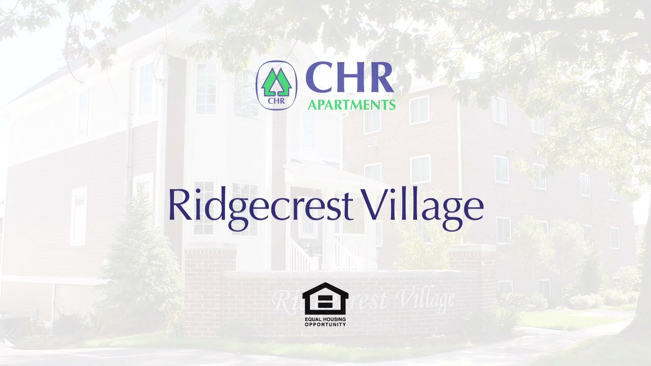 CHR Ridgecrest Village Apartments Tour YouTube