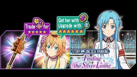 Sword Art Online Memory Defrag - Finding the Silver Lining event full story