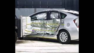 IIHS - 2012 Toyota Prius side crash test / Good evaluation /