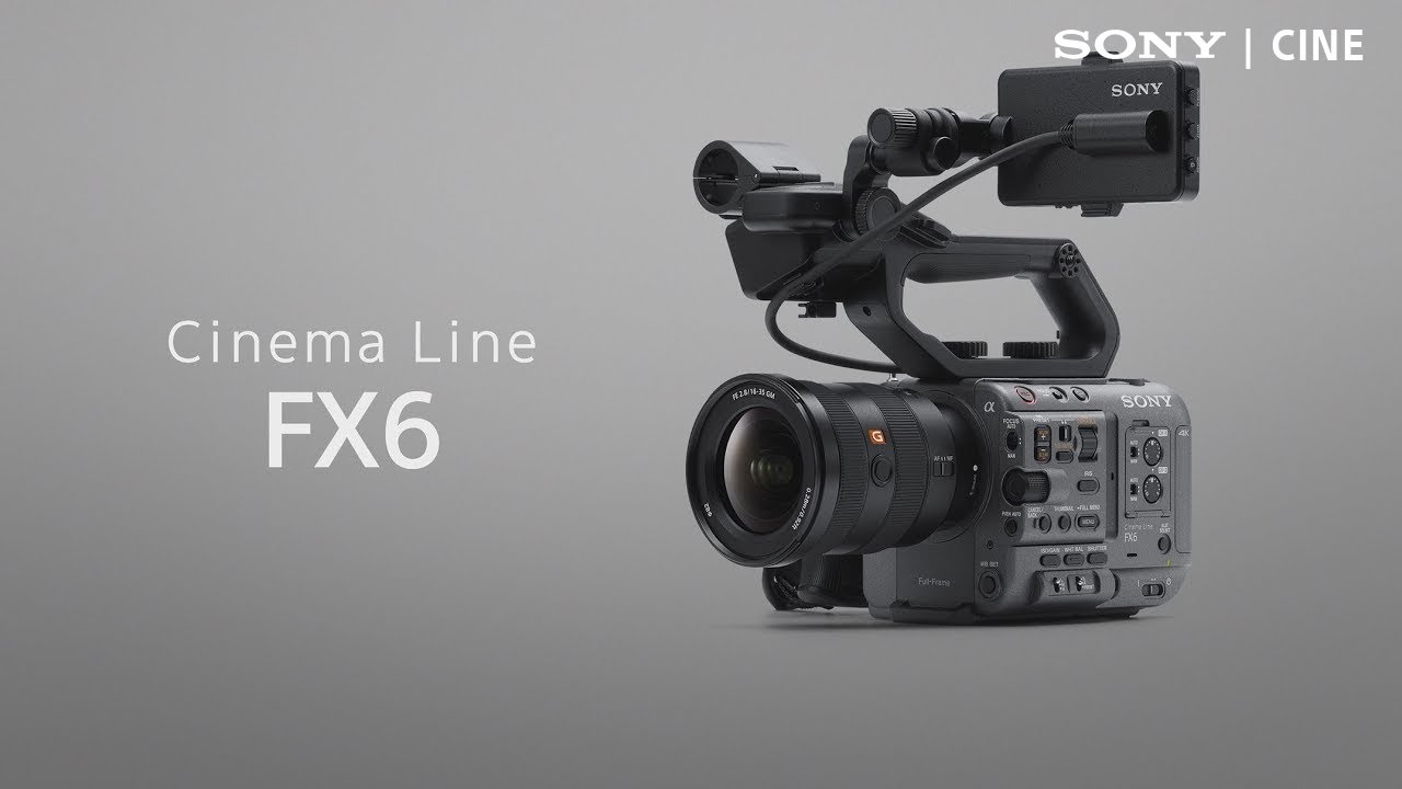 Sony FX6 occasion & neuf, caméra cinéma Full Frame 4K HDR