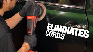 Milwaukee M18 FUEL™ 15MM DA Polisher Testing at the development stage.