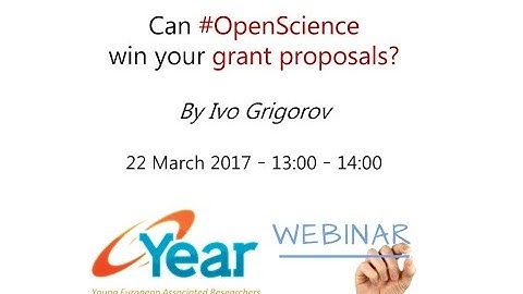 Can #OpenScience win your grant proposals?