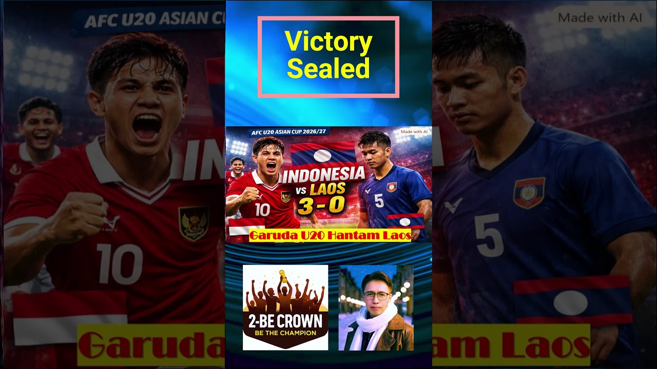 Gol-Gol Gholy Berkelas #football #afcu20 #timnas #fifa #sepakbola #bola #laos #indonesia #pssi #afc