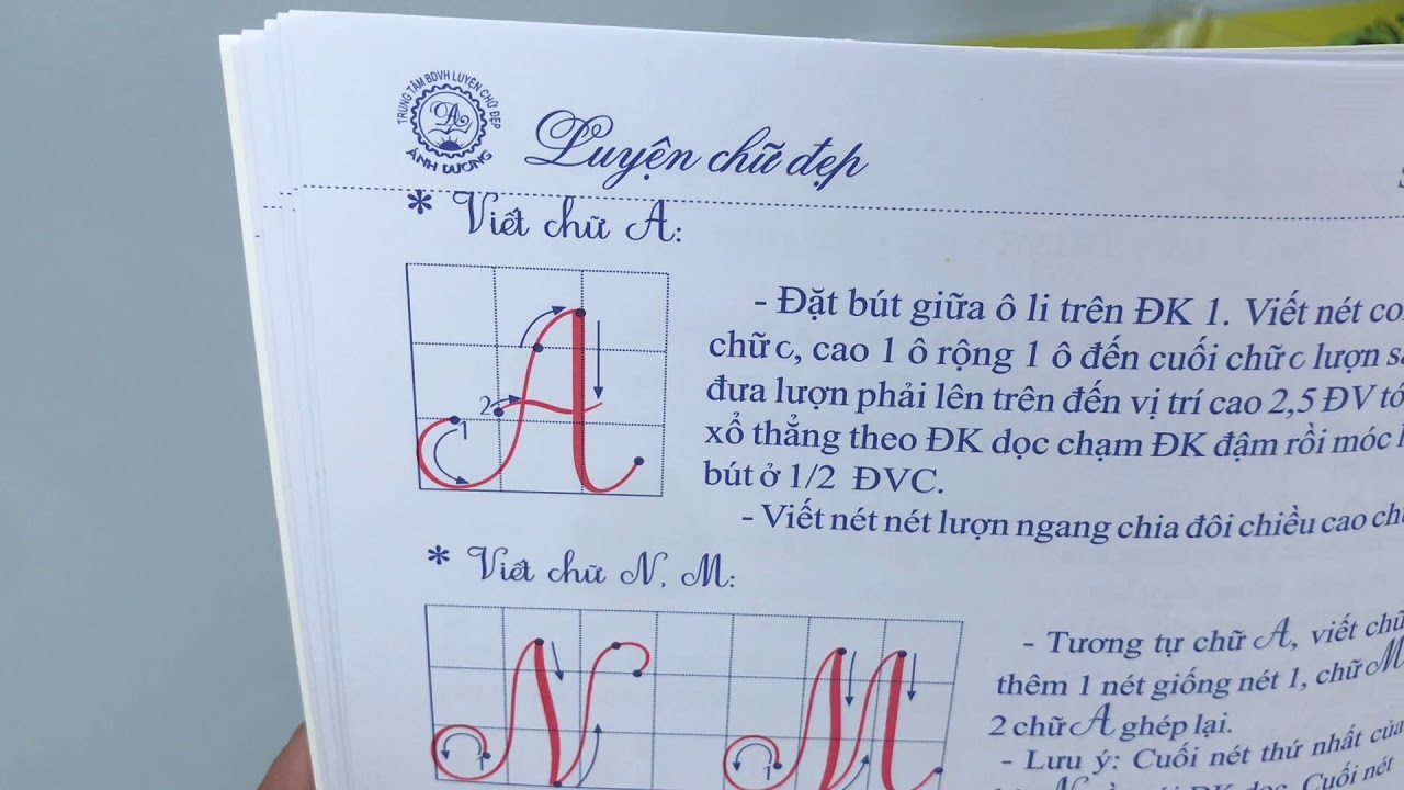 Học luyện chữ miễn phí tại nhà dành cho mọi lứa tuổi