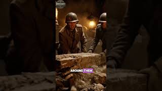 The Mine Below the Frontline #War #history #worldwar2 #military #secondworldwar #army #ww2 #shorts
