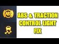 ABS and traction control light stay on - 2012 Ram fix