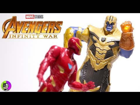 Marvel Avengers: Infinity War Iron Man vs. Thanos Battle Set 