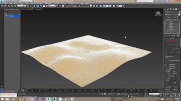 Cartoon Style Render in 3ds max: Part 1-1_Modeling_Landscape