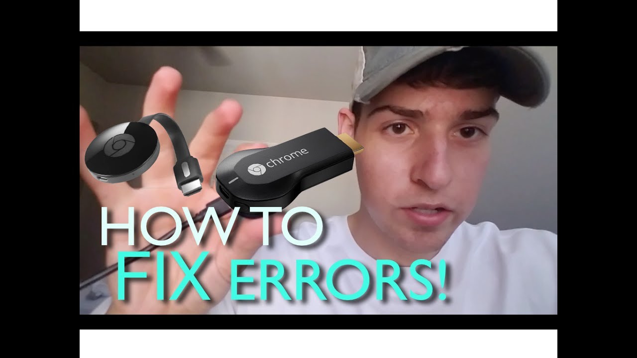 torsdag Vil jævnt How to FIX all Google Chromecast ERRORs! Factory Reset, Can't find, unable  to connect to wifi, etc - YouTube