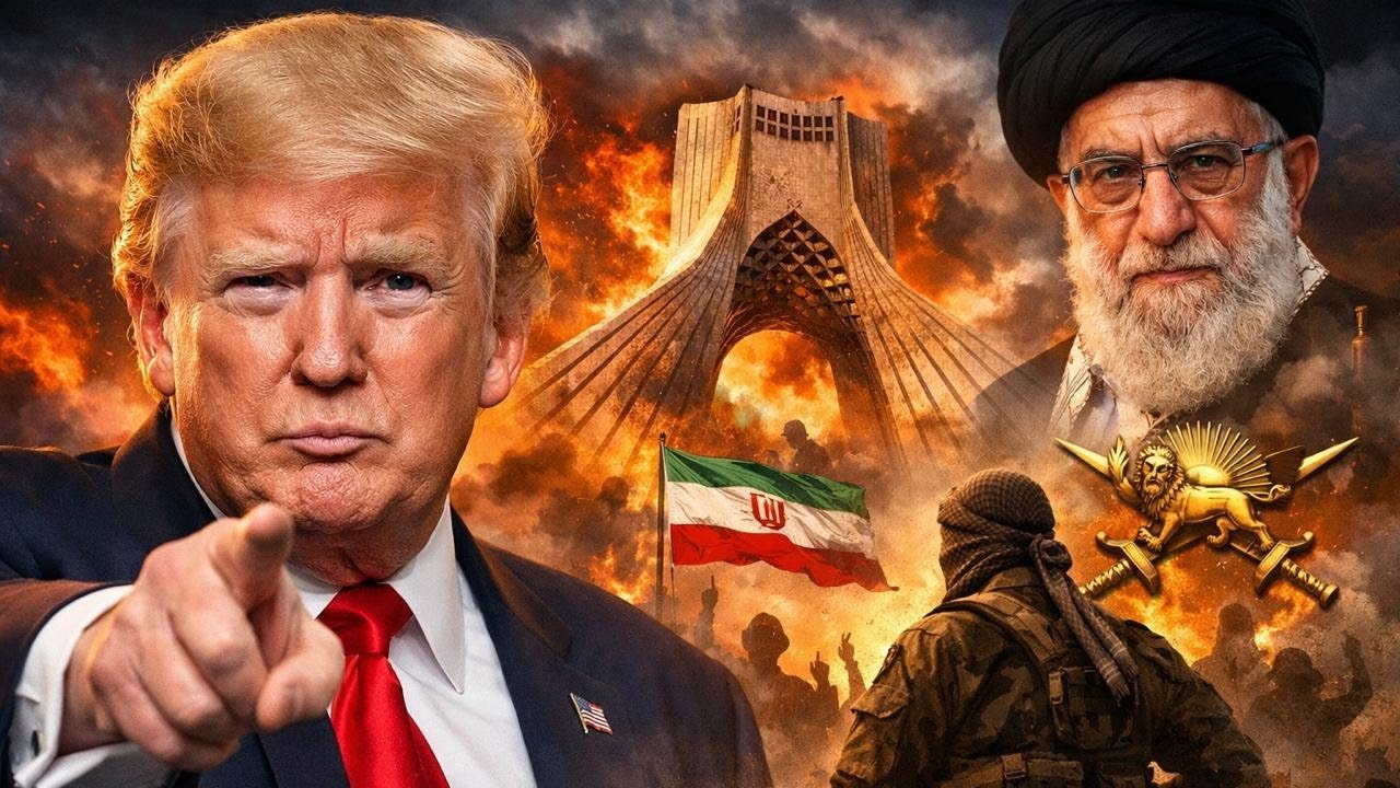 URGENTE | TRUMP MIRA O IRÃ: HORA DE TROCAR A LIDERANÇA