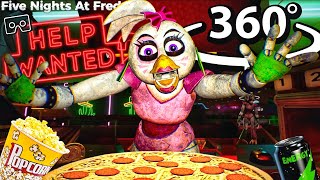 360° WILL CHICA Like My PIZZA?? FNAF Help Wanted 2 in VR