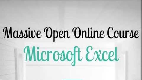 Formatting Fonts in Microsoft Excel: Excel MOOC