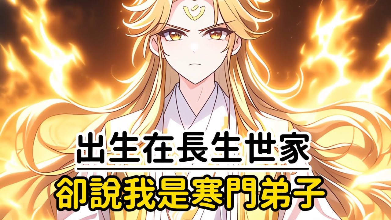 《出生在長生世家，卻說我是寒門弟子》我明明身懷1080塊至尊骨和108塊仙骨的長生仙體卻被系統說成是天生廢體無法修煉……#漫画解说