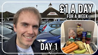 Budget Challenge: Living on £7 for a Week  Day 1