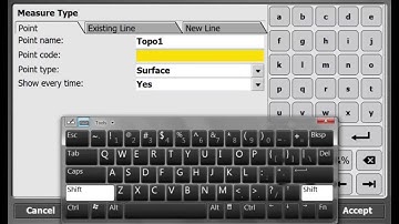Trimble SCS900: Initial Site Survey