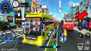Bus Simulator Vietnam #3 Real Bus Driving Game | New Android Games - Best Android Games 2021