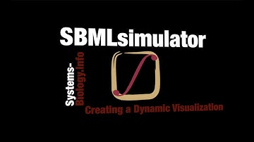 Creating a Dynamic Visualization with SBMLsimulator