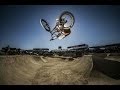 Epic bmx street park made from dirt  red bull dirt conquers 2014