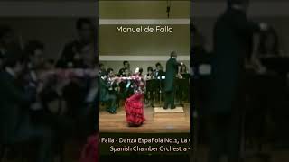 Danza Española: Horst Sohm conducts de Falla #shorts #dance #orchestra  #spanish #music