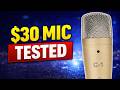 Is This $30 Condenser Mic Actually Usable? | Behringer C-1 Review