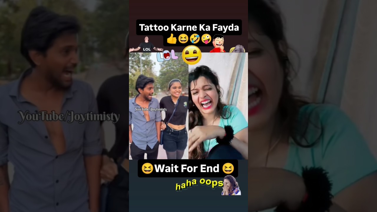 Tattoo karne ka Fayda 🤩🤣😆🤪 