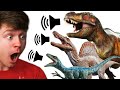 Reacting to ACCURATE DINOSAUR SOUNDS! (Crazy)