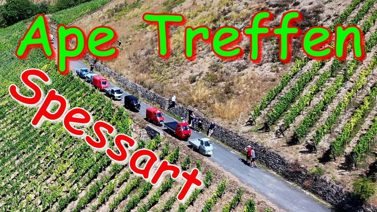 Ape Treffen Spessart 2025 - Piaggio Ape 50 bist Tm