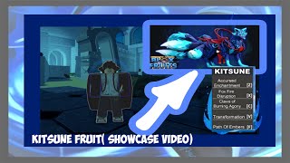 Kitsune Abilities Showcase is Finally NEAR!| Bloxfruit Sneakpeek(Trailer video soon!)