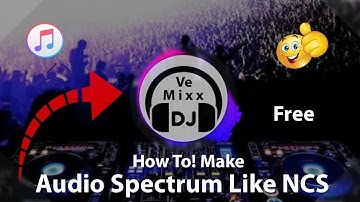How To Make Audio Spectrum Like NCS on Your Android Mobile 2018
