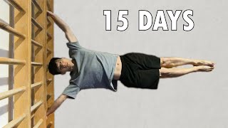 Former Average Guy Learns the Human Flag in 15 Days