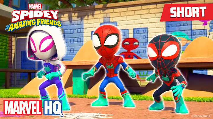 Wonderful Water Webs 🌊🕸️ | Spidey and His Amazing Friends |  @MarvelHQ @disneyjr