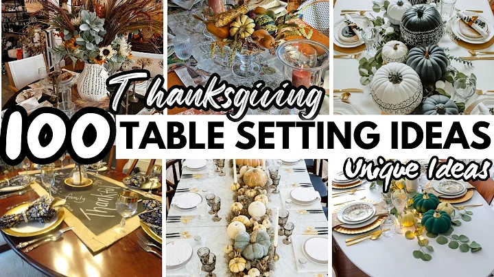 Stunning! ✨ Modern Thanksgiving Table SETTING Ideas 2025 Cozy Tablescape You Can DIY
