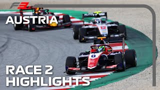 F3 Race 2 Highlights | 2021 Austrian Grand Prix