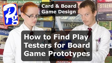 How to Find Play Testers for Board Game Prototypes
