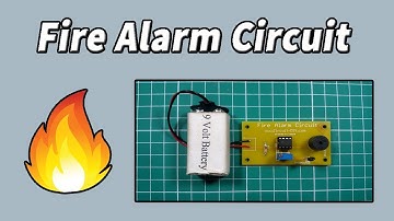 Fire Alarm Circuit using Thermistor | Fire Detector | Electronics Projects