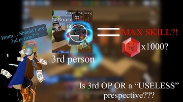 Power Of 3rd Person In Bedwars! Will I win? Will I lose? Lets find Out! How’ll I Win?