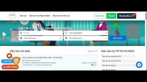 Web Mới - Thiết kế website Tuyển dụng việc làm, tìm việc làm - Mẫu 01