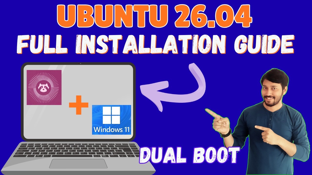 Ubuntu 26.04 Installation Guide | Dual Boot with Windows | #ubuntu # ...