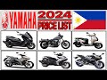 Yamaha motorcycle price list in philippines 2024