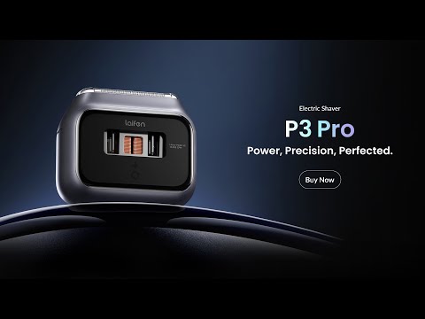 Laifentech YouTube ad: Laifen P3 Pro Electric Shaver Launch #EN